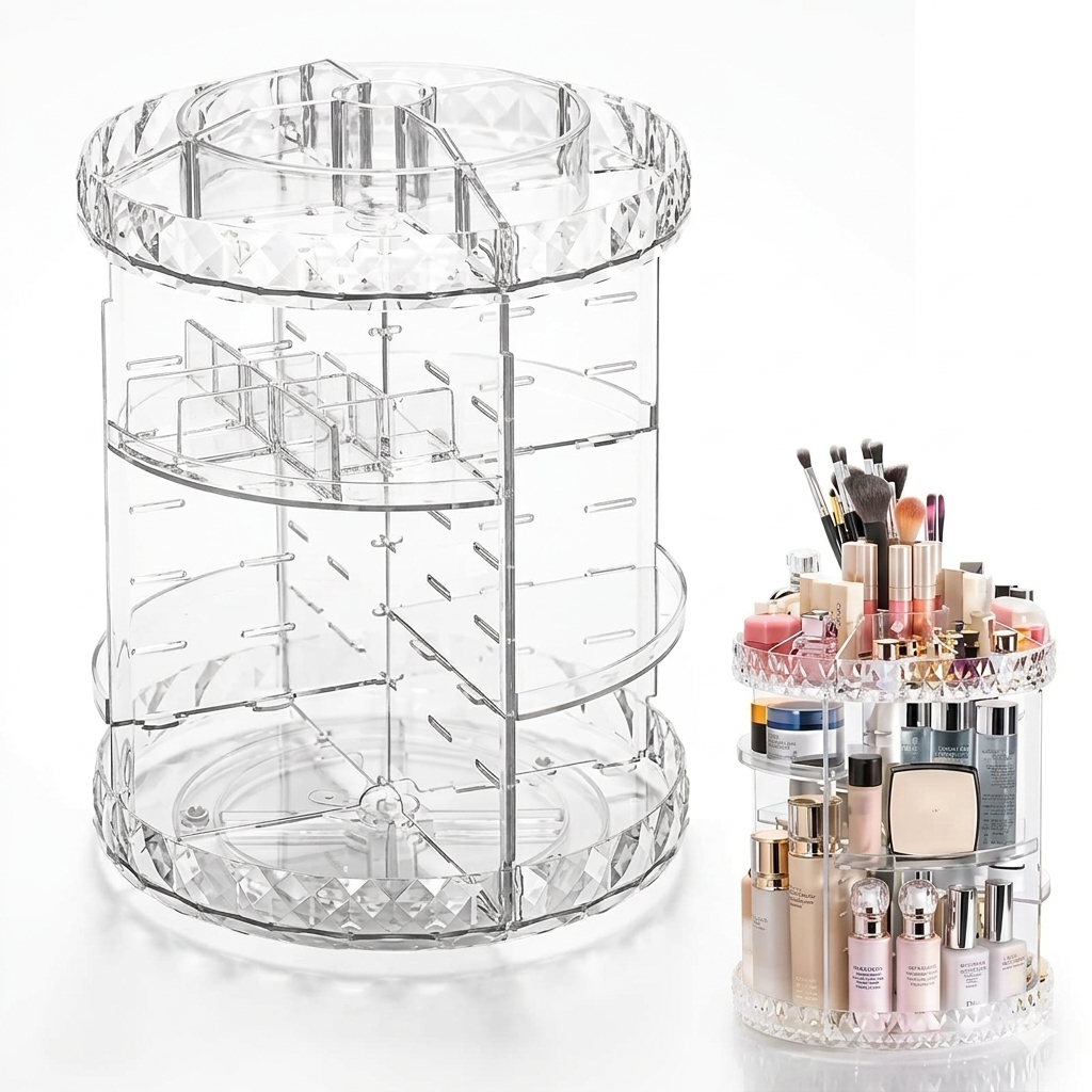 Cosmetic Organizer-منظم مكياج 360°