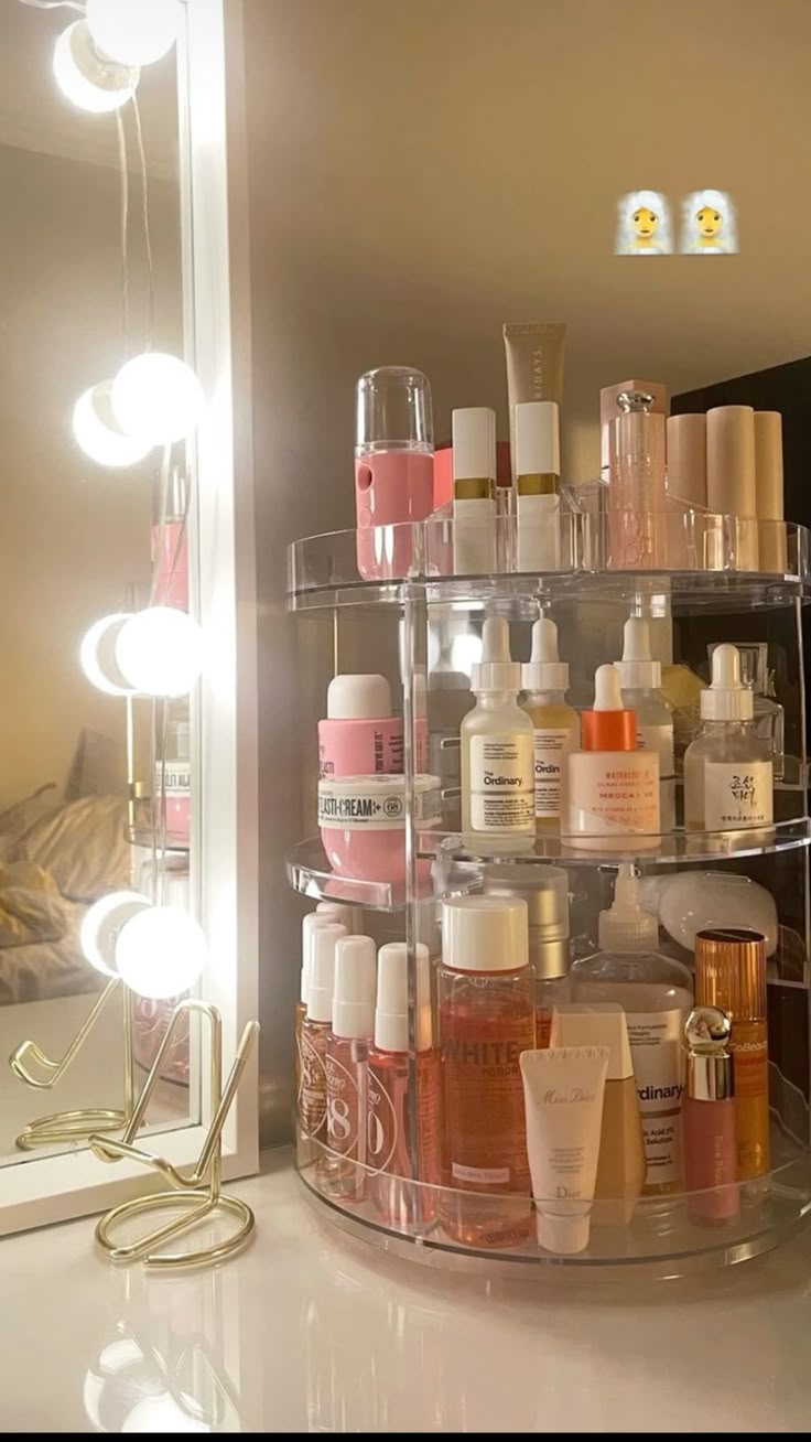 Cosmetic Organizer-منظم مكياج 360°