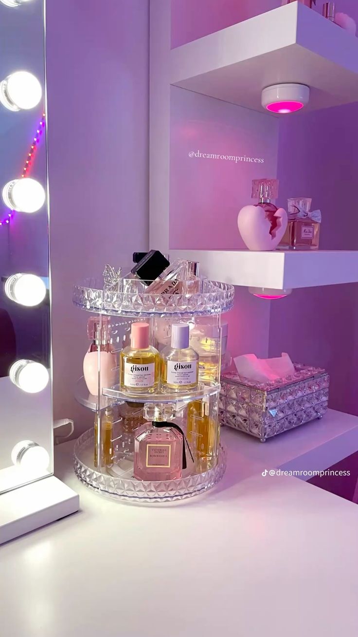 Cosmetic Organizer-منظم مكياج 360°